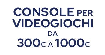 console per videogiochi sopra i 300€