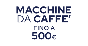 macchine da caffè fino a 500€