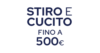 stiro e cucito fino a 500€